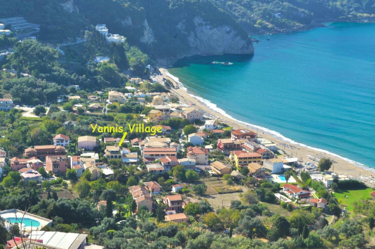 Holiday Studio Apartments Yannis On Agios Gordios Beach In Corfu Exterior photo